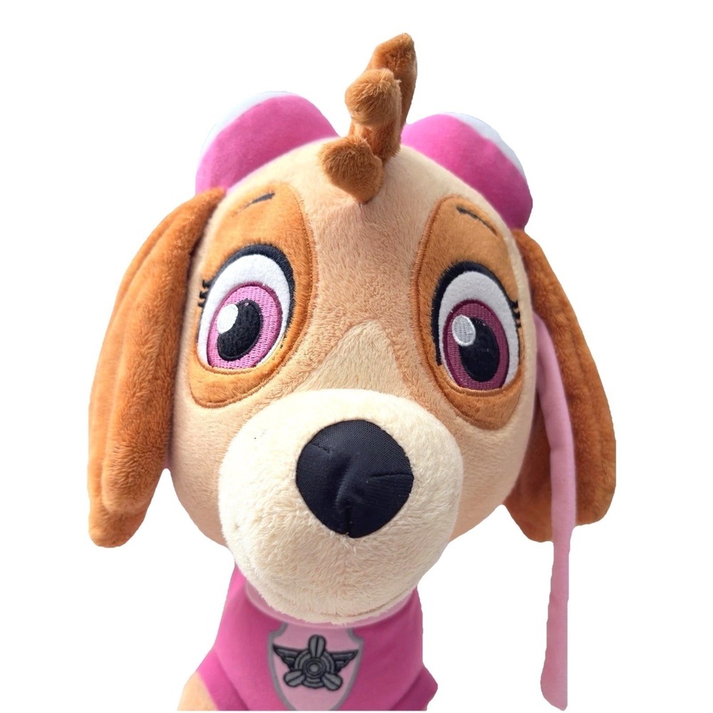 Paw Patrol Plush Skye Dog Large Pink Stuffed Animal 16" Nick Jr Skye